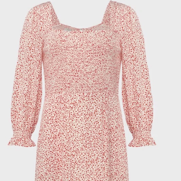 Hobbs Juliet Smocked Dress - Picture 1 of 6